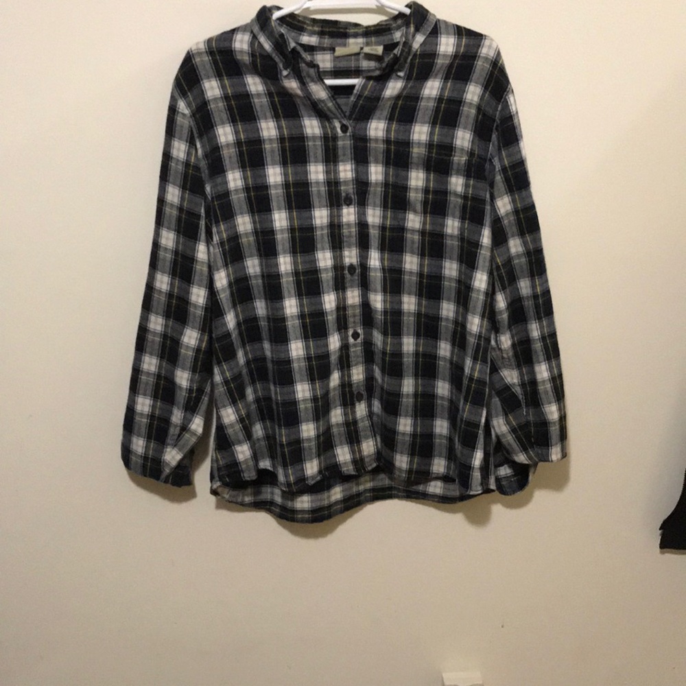 LL Bean Flannel shirt Size XL